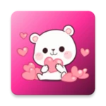 Logo of Cute Stickers android Application 